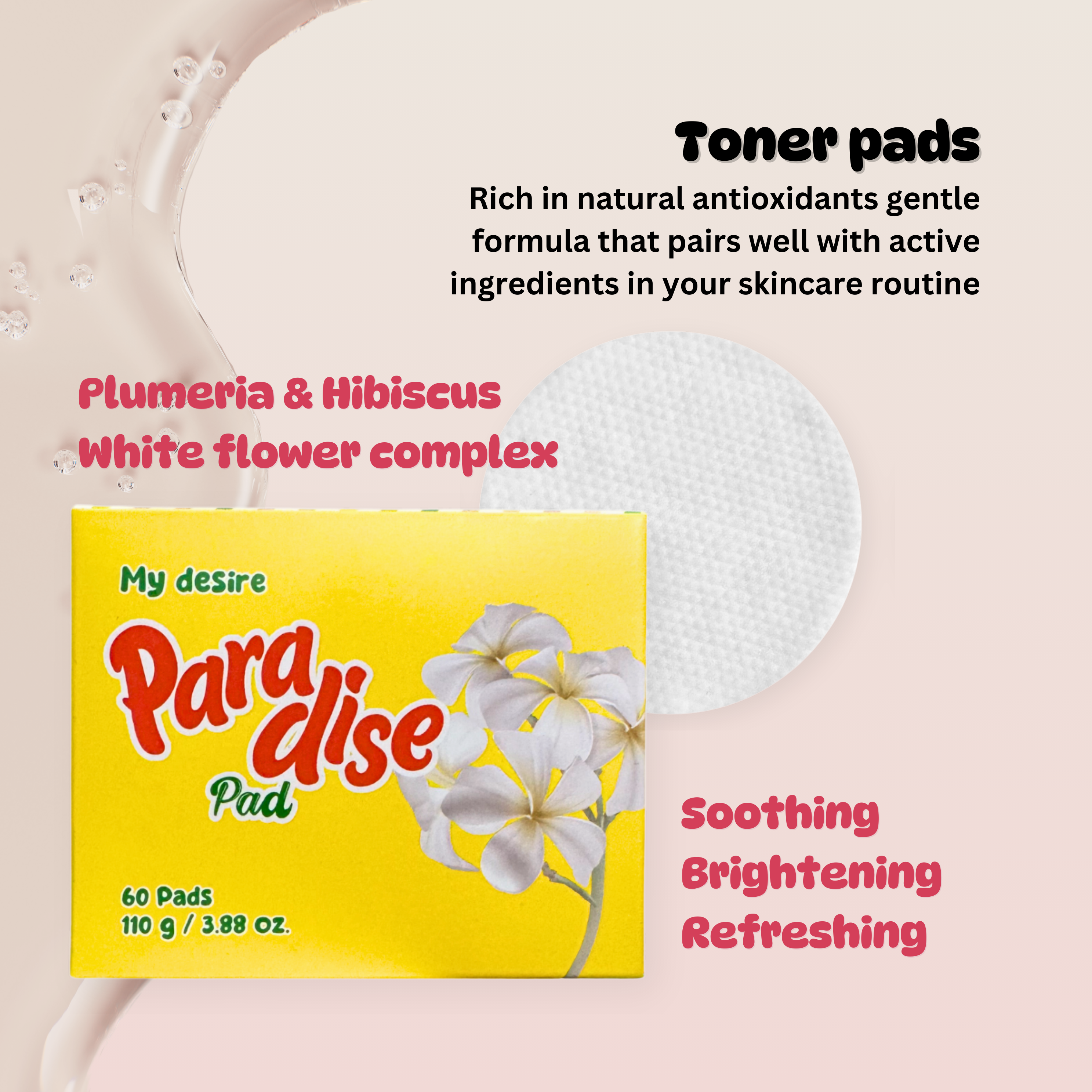 My Desire Paradise Toner Pads