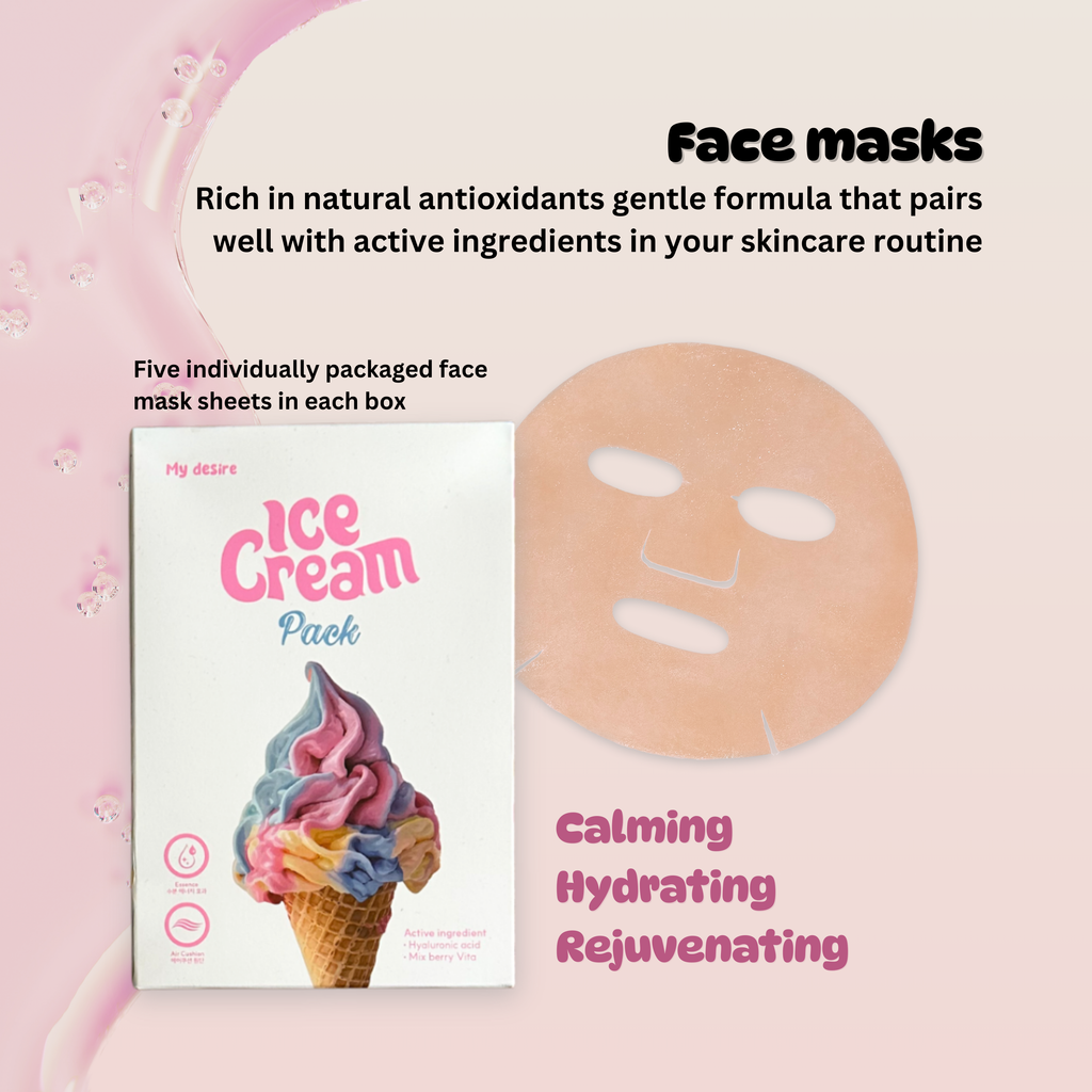 My Desire Ice Cream Masks